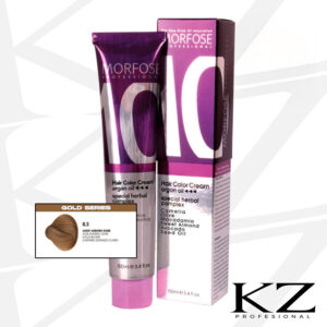 10 Hair Color Cream 100ml Light Auburn Dore 8.3 - Tinte de Cabello Profesional - MORFOSE