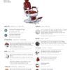 Sillón barbero Jones - SIN MARCA - Imagen 5