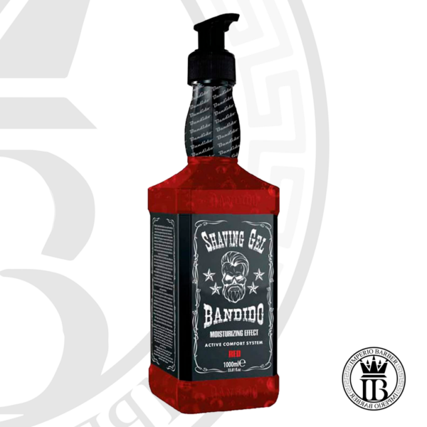 [BANDIDO] SHAVING GEL RED 1000 ML