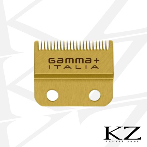 Cuchilla Fija Fade Blade Gold Titanium - GAMMA +