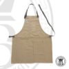 Delantal Barbero Apron Beige - HEY JOE