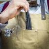 Delantal Barbero Apron Beige - HEY JOE - Imagen 5