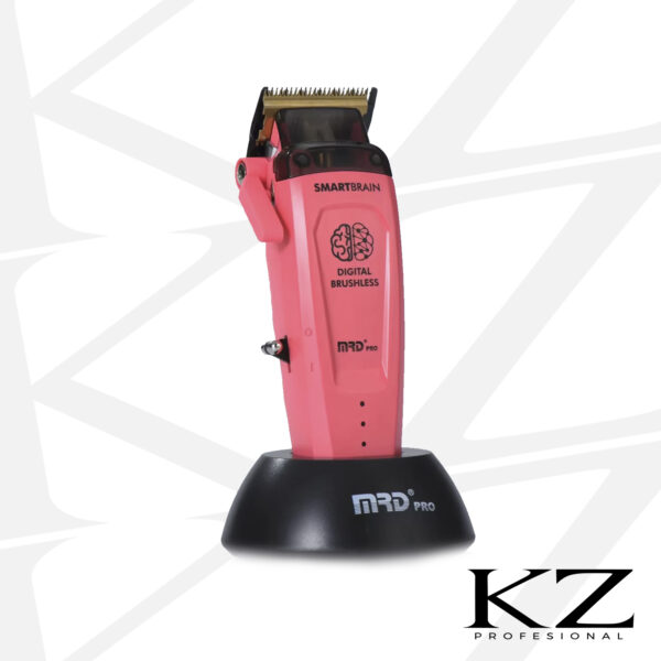 Maquina Clipper Smart Brain Rosa - MRD PRO