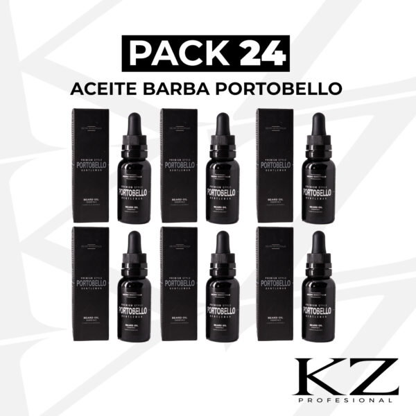 Pack 24 Aceite de Barba 30 ml - PORTOBELLO