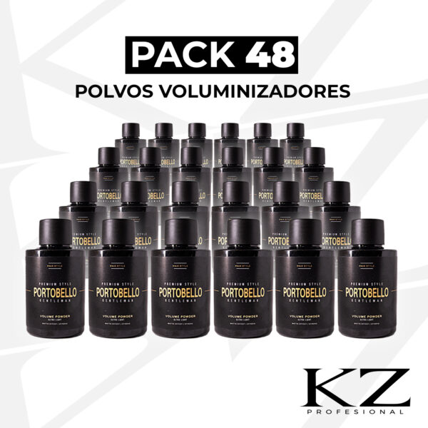 Pack 48 polvo DUST Voluminizador 20gr - PORTOBELLO