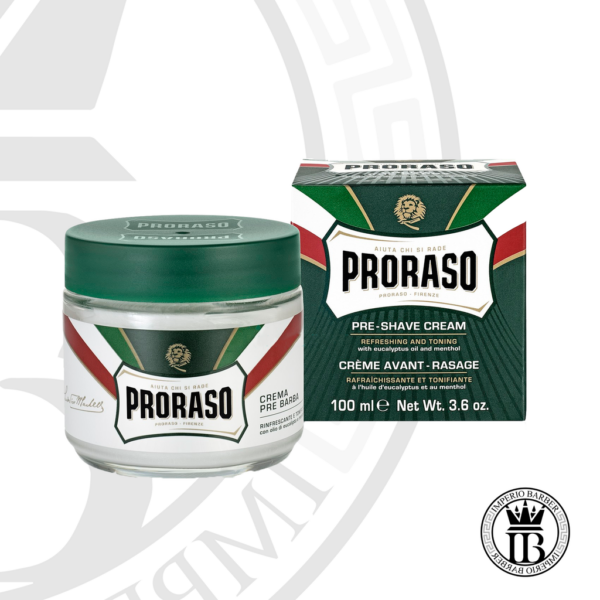 [PRORASO] CREMA PRE-AFEITADO EUCALIPTO (PIEL NORMAL) 100ML