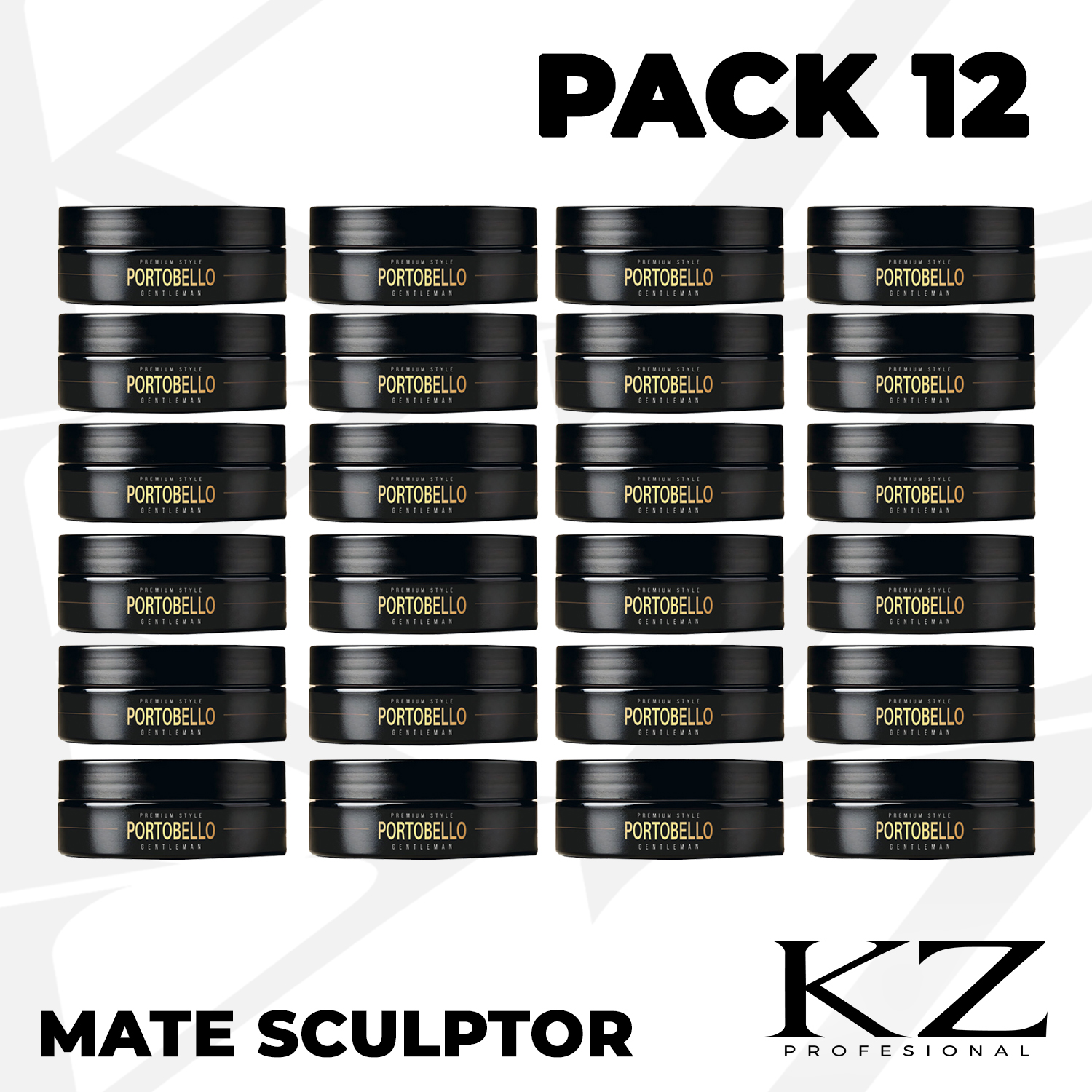 Pack 12 Cera Mate Sculptor Wax 100ml – PORTOBELLO