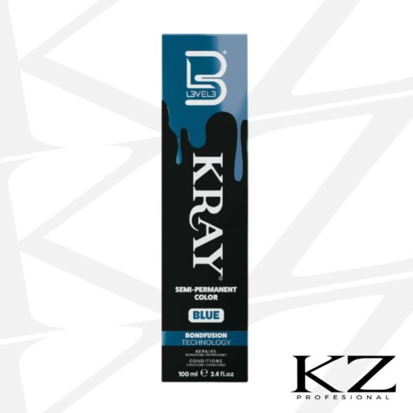 Semi-Permanente Color Blue Kray 100ml - L3VEL3