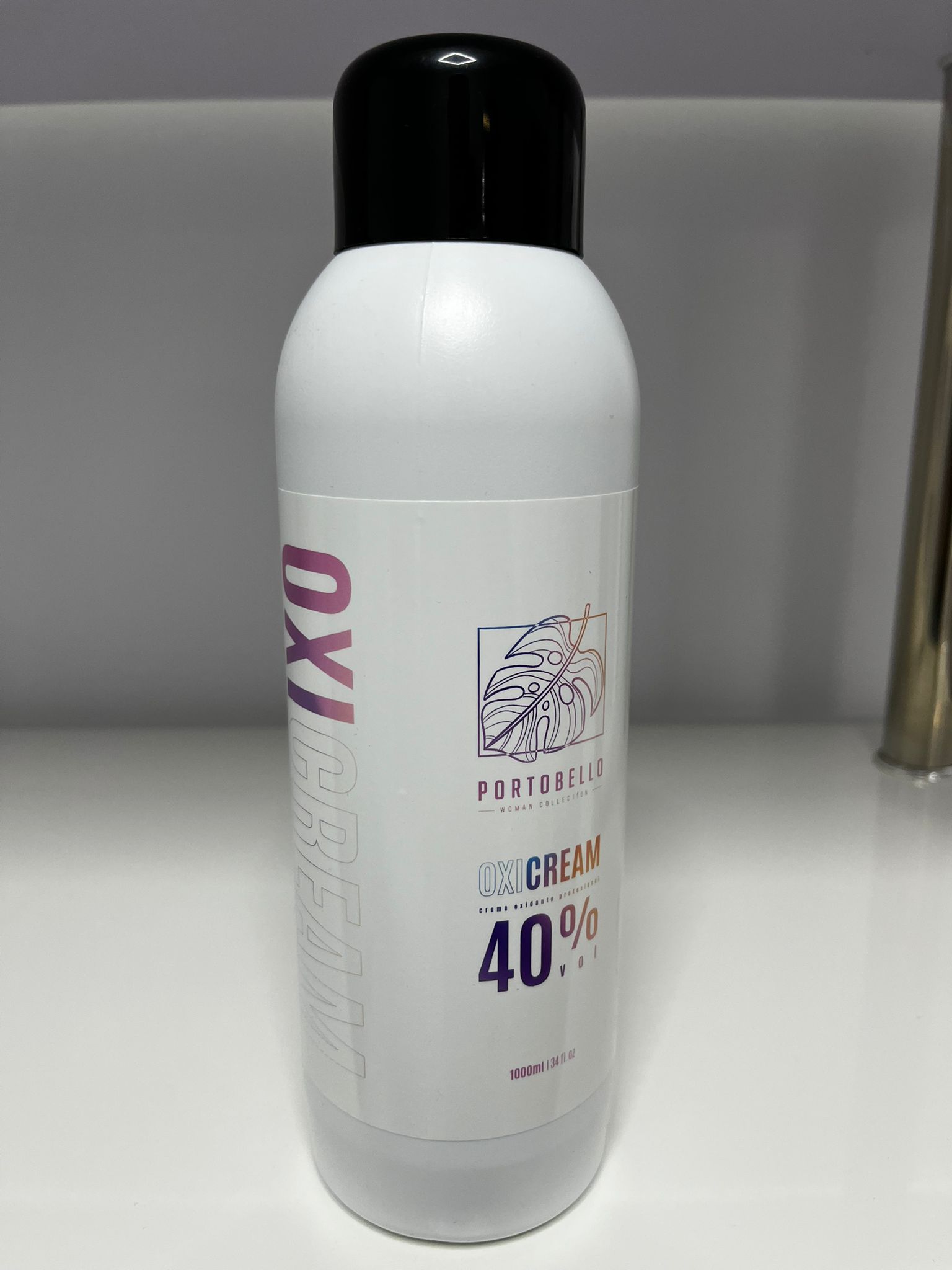 OXICREAM PORTOBELLO VOL 40% (OXIDANTE / DECOLORANTE) 1000 ML - PORTOBELLO