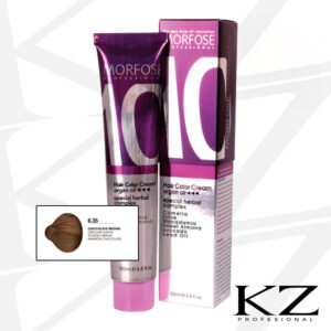 10 Hair Color Cream 100ml Chocolate Brown 6.35 - Tinte de Cabello Profesional - MORFOSE